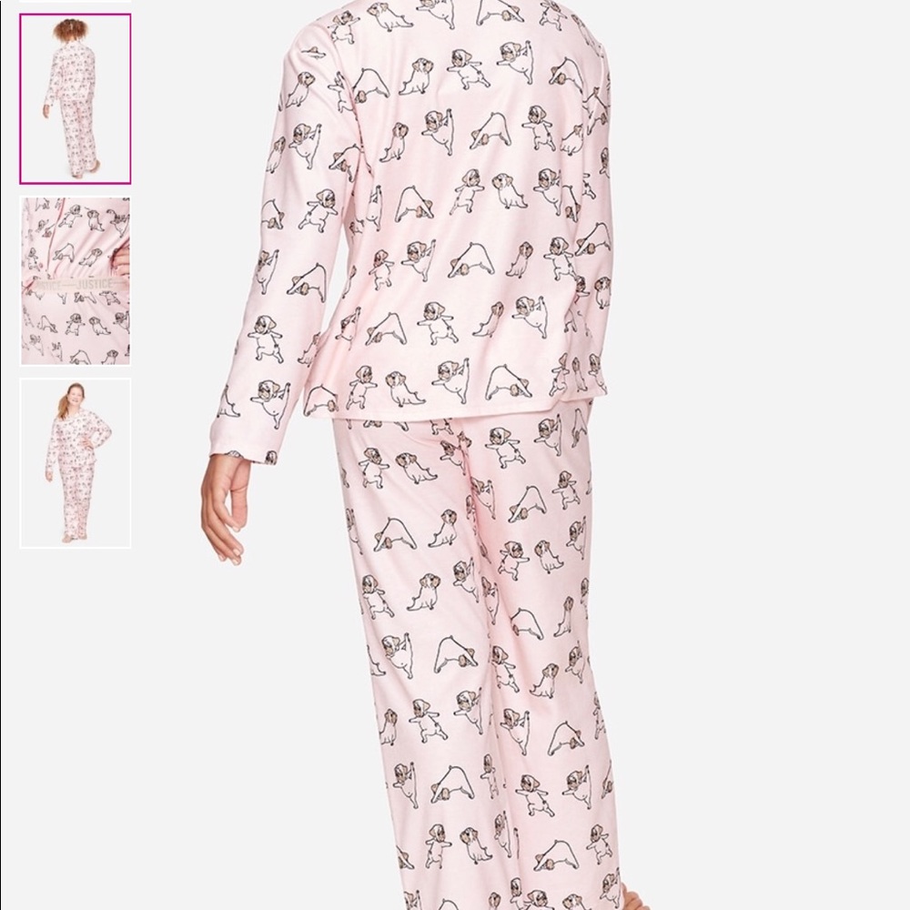 🍁🍁NWT Simply Gorgeous Justice Girls New Size 14/16 Sleep Wear - Picture 2 of 4